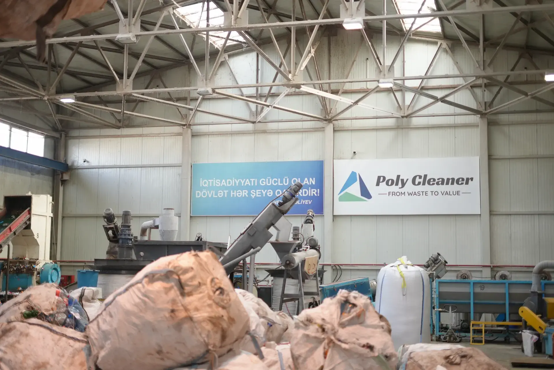 Poly Cleaner facility